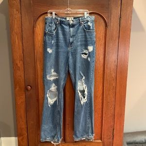 Free People CRVY Straight Shooter Jeans